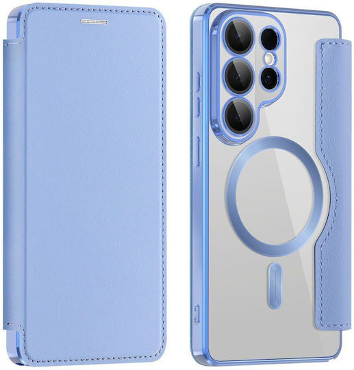Techsuit Smartmag Buch Silikon Blau Galaxy S26 Ultra