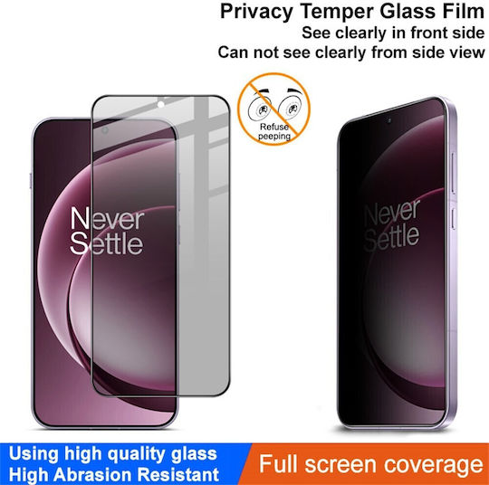Imak Privatsphäre Vollflächig gehärtetes Glas Schwarz (OnePlus 15)