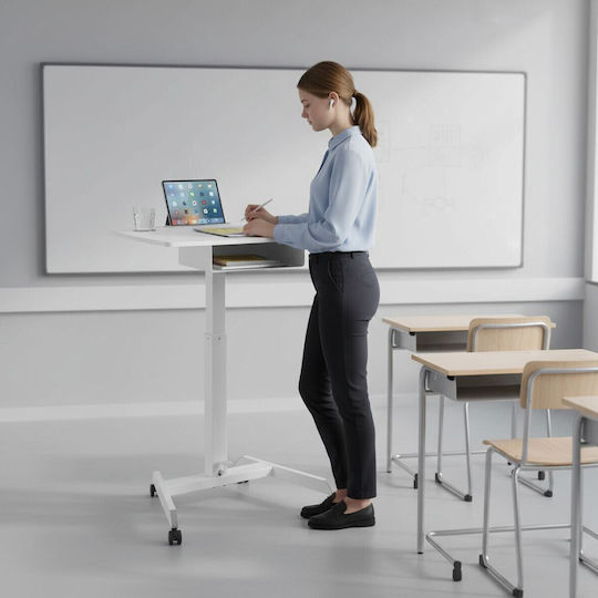 Maclean Energy Βάση Στήριξης για Laptop Λευκό (MC903W)