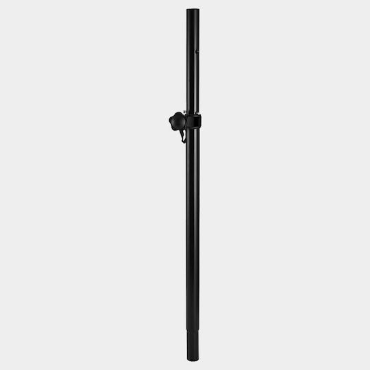 Audio Master Σωλήνας Σύνδεσης Ηχείων PA μέγιστου ύψους 130cm σε Μαύρο Χρώμα
