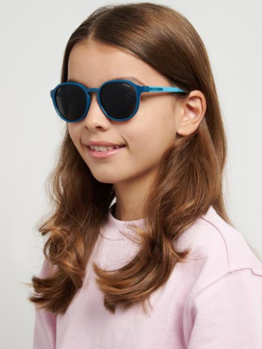 Polaroid Oval Kids Sunglasses Black