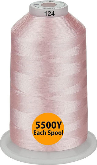 Комплект Нишки За Бродерия 4 Бобини 5000 М Пастелни Цветове