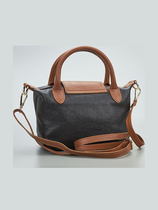 Leather Women's Bag Handbag Black