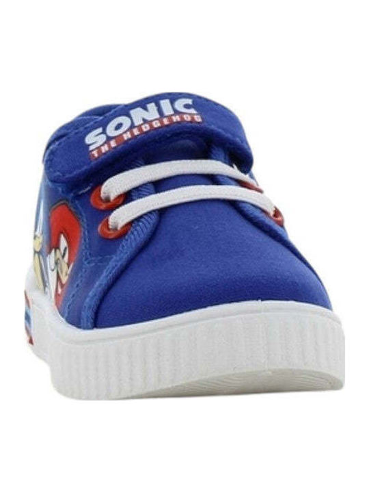 Kids Sneakers Anatomic with Scratch & Lights Blue