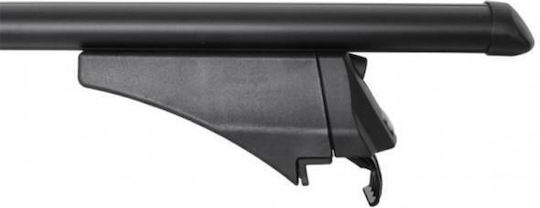 Menabo Car Roof Bars Aluminum Tiger Black 118.5 Cm Black Color Volkswagen Passat 5 Doors 2024 Flush Or Raised Rails 2 Pieces 8590/mb Menabo Mp.8590/mb-185