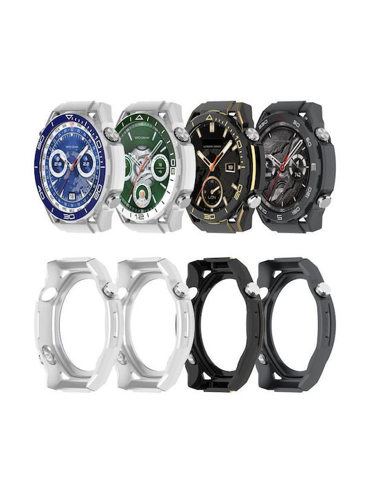 Ultimate Design Plastikhülle White / Green für Huawei Watch GT 5 Pro 46 mm