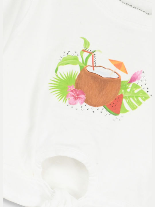 Παιδικό Σετ με Σορτς Καλοκαιρινό 2τμχ Coconut Coconut