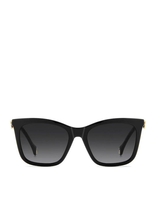 Carolina Herrera Her Unisex Sunglasses with Black Frame and Black Lens