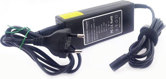 Αντάπτορας Φορτιστής Laptop 90W 18.5V για HP / Toshiba / Asus / Acer / Lenovo / Dell / Samsung με Αποσπώμενο Καλώδιο Τροφοδοσίας και με σετ βυσμάτων