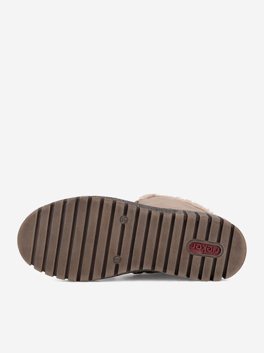 Ghete Dama Ankle Bej