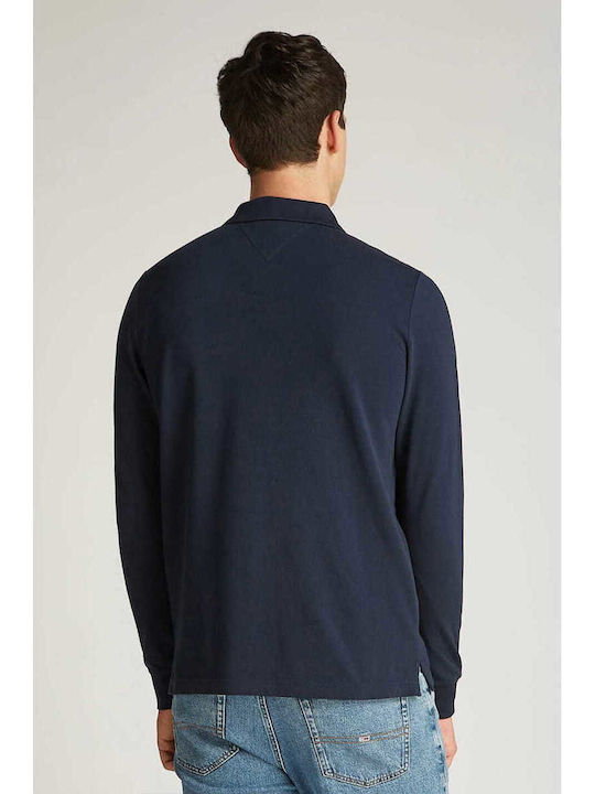 Polo Μπλούζα Μακρυμάνικη Navy Μπλε