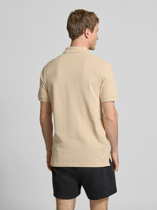 Tommy Hilfiger Tjm Polo Μπλούζα Μπεζ Tommy Hilfiger Tjm Polo Μπλούζα Μπεζ