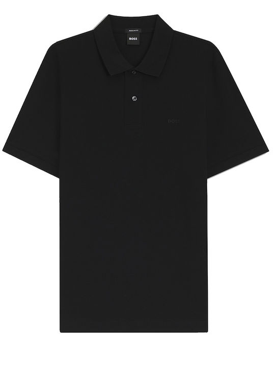 Pallas Pallas Polo T-Shirt Schwarz