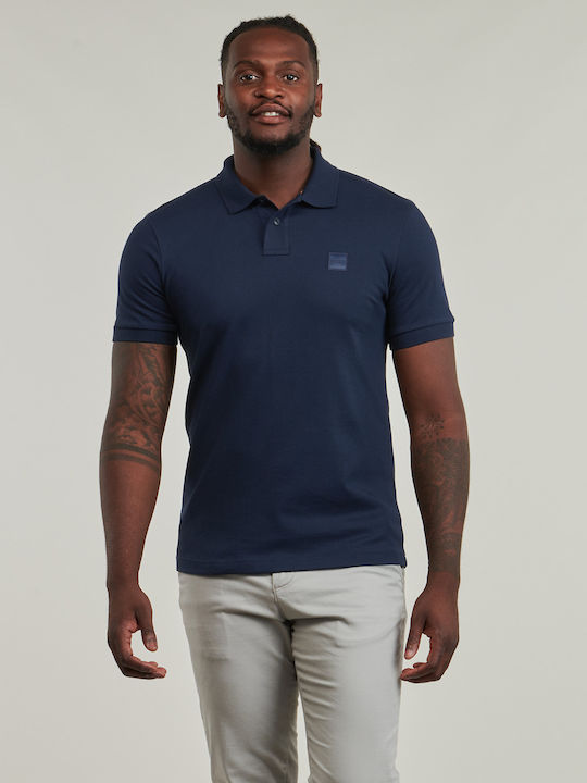 Polo T-shirt Navy Μπλε