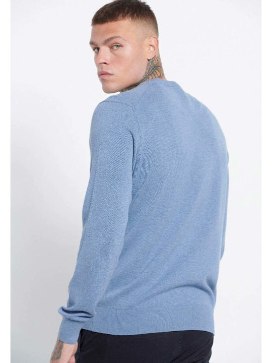 Πουλόβερ Μακρυμάνικο Stone Blue Mel
