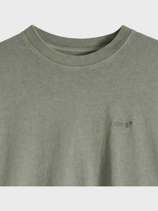 Red Tab Vintage T-shirt Sage Green