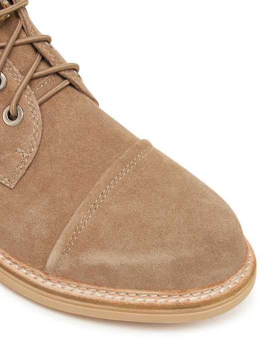 Ghete Dama Ankle Boots Maro