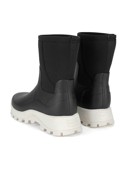 Damen Gummistiefel Schwarz