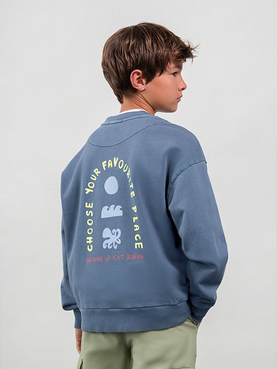 Kinder-Sweatshirt Blau