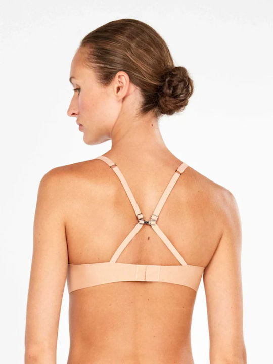 Push Up Bra Underwire Beige
