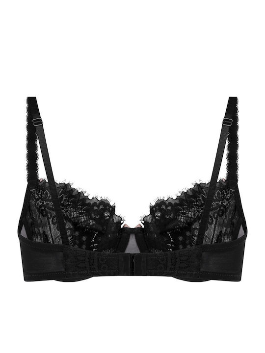 Dorothy Bra without Padding Underwire Black