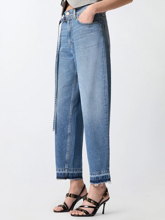 Estelle High Waist Women's Jean Trousers Blue