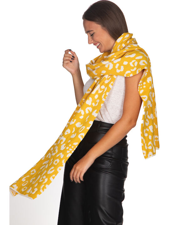 Women's Cashmere Scarf Yellow