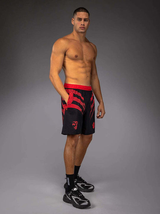 Sportliche Herrenshorts Black/red
