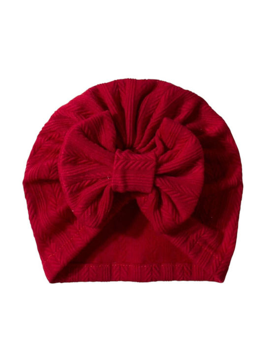 TakTakBaby Turban in Rote Farbe