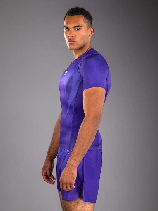 Venum Ανδρική Κοντομάνικη Μπλούζα VENUM-05915-008 για Jiu-Jitsu Μωβ