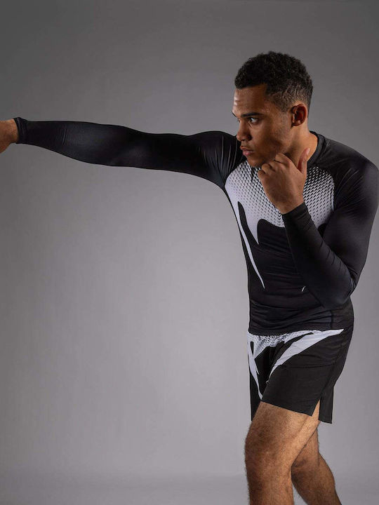 Venum Long Sleeve Shirt VENUM-05914-108 for Jiu-Jitsu Black