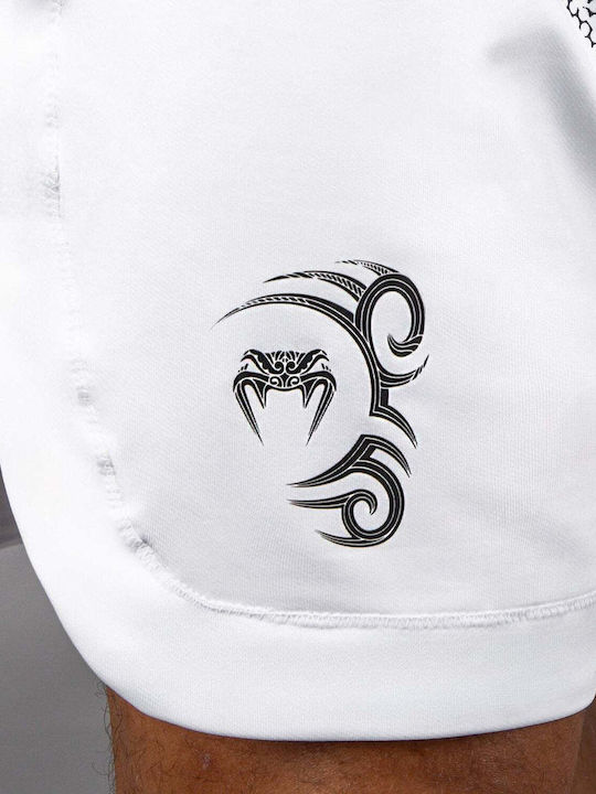 Venum X Mike Tyson Tiger Boxing Shorts White Black