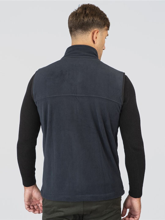 Ανδρική Ζακέτα Fleece Μπλε