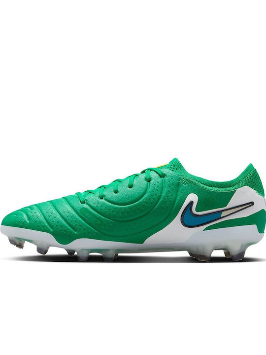 Nike Tiempo Legend 10 Elite FG Ποδοσφαιρικά Παπούτσια με Τάπες Πορτοκαλί Nike Tiempo Legend 10 Elite FG Ποδοσφαιρικά Παπούτσια με Τάπες Πορτοκαλί