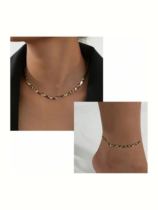 ShuShu Set mit Halskette & Armband aus Stahl ShuShu Set mit Halskette & Armband aus Stahl