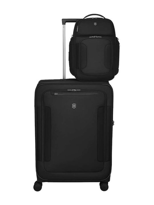 Victorinox Werks Μεγάλη Βαλίτσα Ταξιδίου Black με 4 Ρόδες