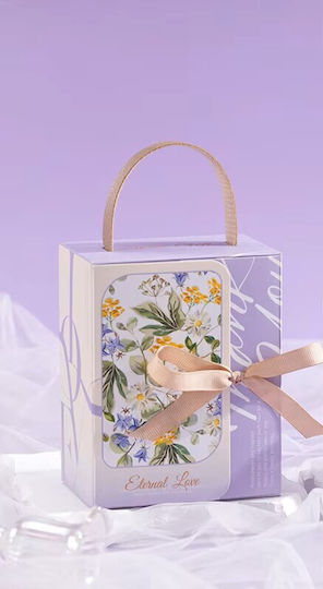 By Queen Romantic Floral Eternal Love Κουτί Δώρου Μωβ