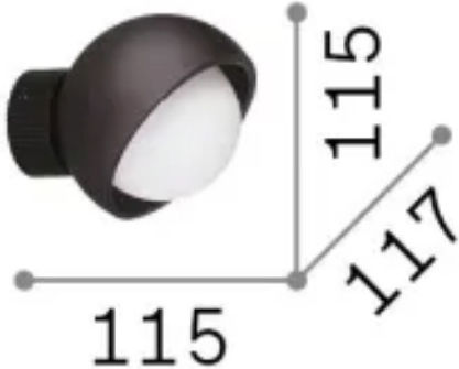 Ideal Lux Lamp Wall 12cm