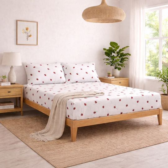 My Home Luxury Grezzena Σετ Ημίδιπλο 120x200εκ. με Λάστιχο