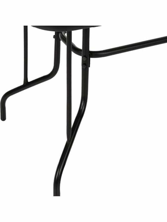 Garten- und Outdoor-Möbelsets Typsatz Speisesaal 5 Stück Schwarz