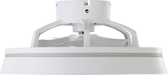 Eglo Vallonia 1 Deckenleuchte 48cm mit Leuchte Weiß