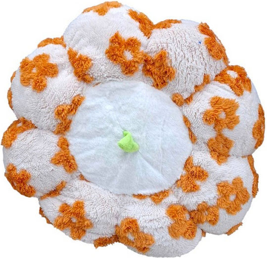 Garden Chair Cushion Grey/Orange 45x45cm