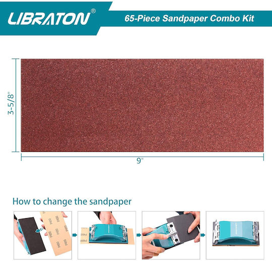 Sandpaper Γυαλόχαρτο 90x230mm
