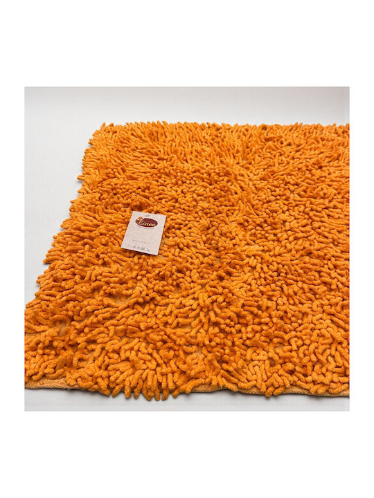 Linea Home Πατάκι Μπάνιου Βαμβακερό Noodle LH2044012-2 Πορτοκαλί 50x70εκ.