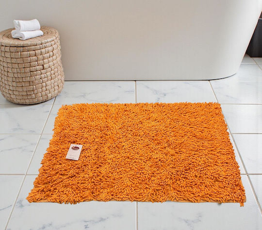 Linea Home Бански килим Памук Правоъгълена Noodle LH2044012-1 Orange 60x90бр