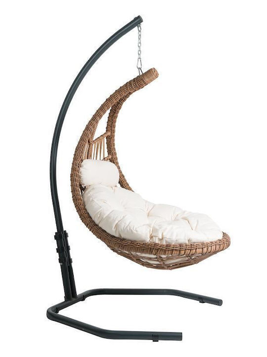 Sarika Φωλιά με Βάση Rattan Μ121xΠ147xΥ200cm Καφέ Sarika Φωλιά με Βάση Rattan Μ121xΠ147xΥ200cm Καφέ