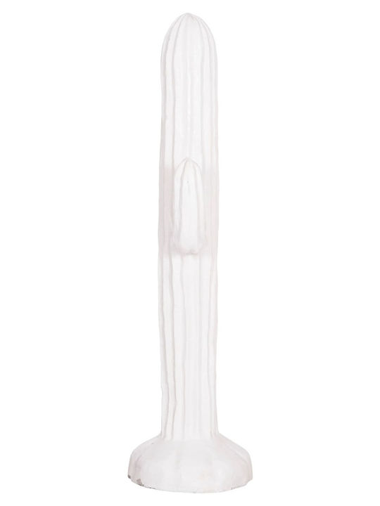 Decorative Floor Cactus Fb94386.02l MDF White 63x37x150cm