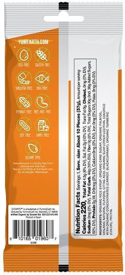 YumEarth Καραμέλες 57gr