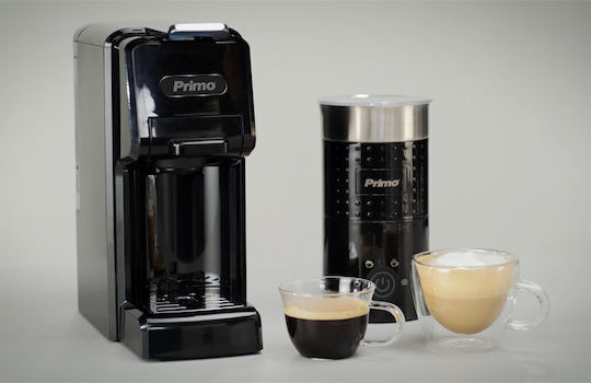 Primo Pod Coffee Machine Nespresso Pressure 20bar Black