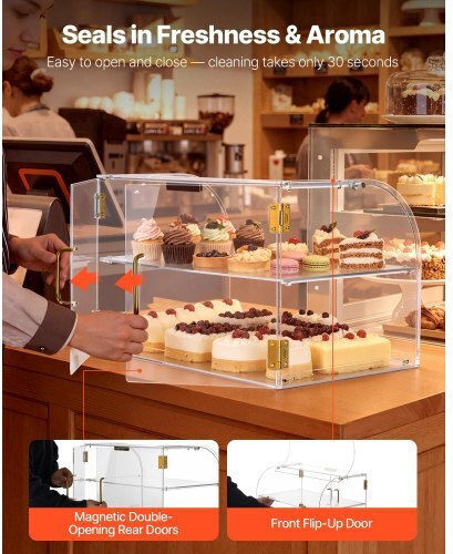 Vevor Food Display Cabinet MBZSJYKLTYX2AZ4EE001V0
